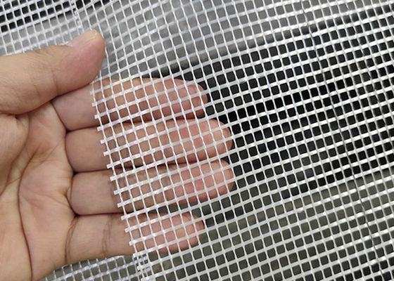 100g / M2 العزل الحراري عالية المقاومة للحرارة الألياف الزجاجية شبكة سلكية للصناعة
