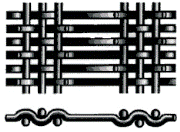 1-1.5m شبكة أسلاك منسوجة من الفولاذ المقاوم للصدأ لشواء شواء 3