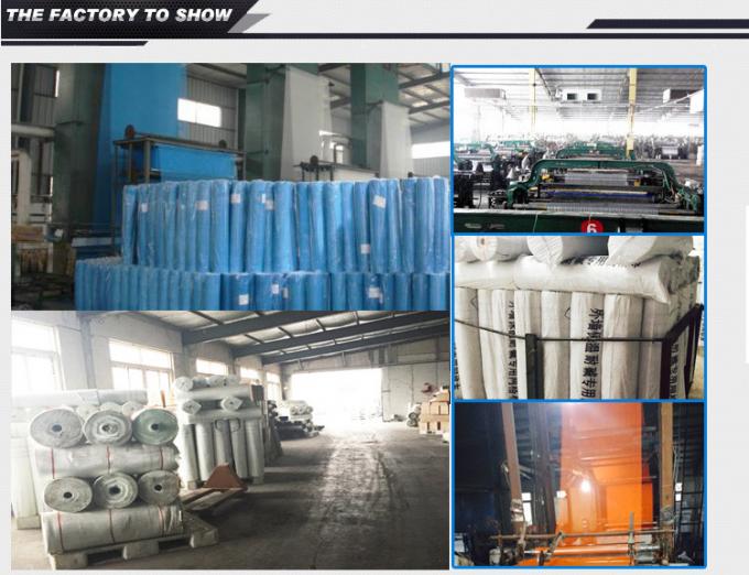 شبكة من الألياف الزجاجية 16x18 منسوجة سادة لتقوية الجدران 8